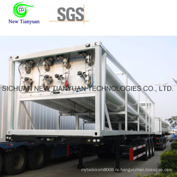 12 Tubes CNG Tube Bundle Container, CNG Полуприцеп